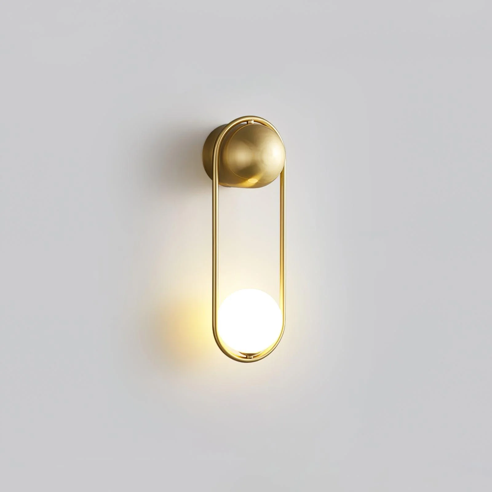 Radiain Brass Minimalist Wall Lamp - Image 41