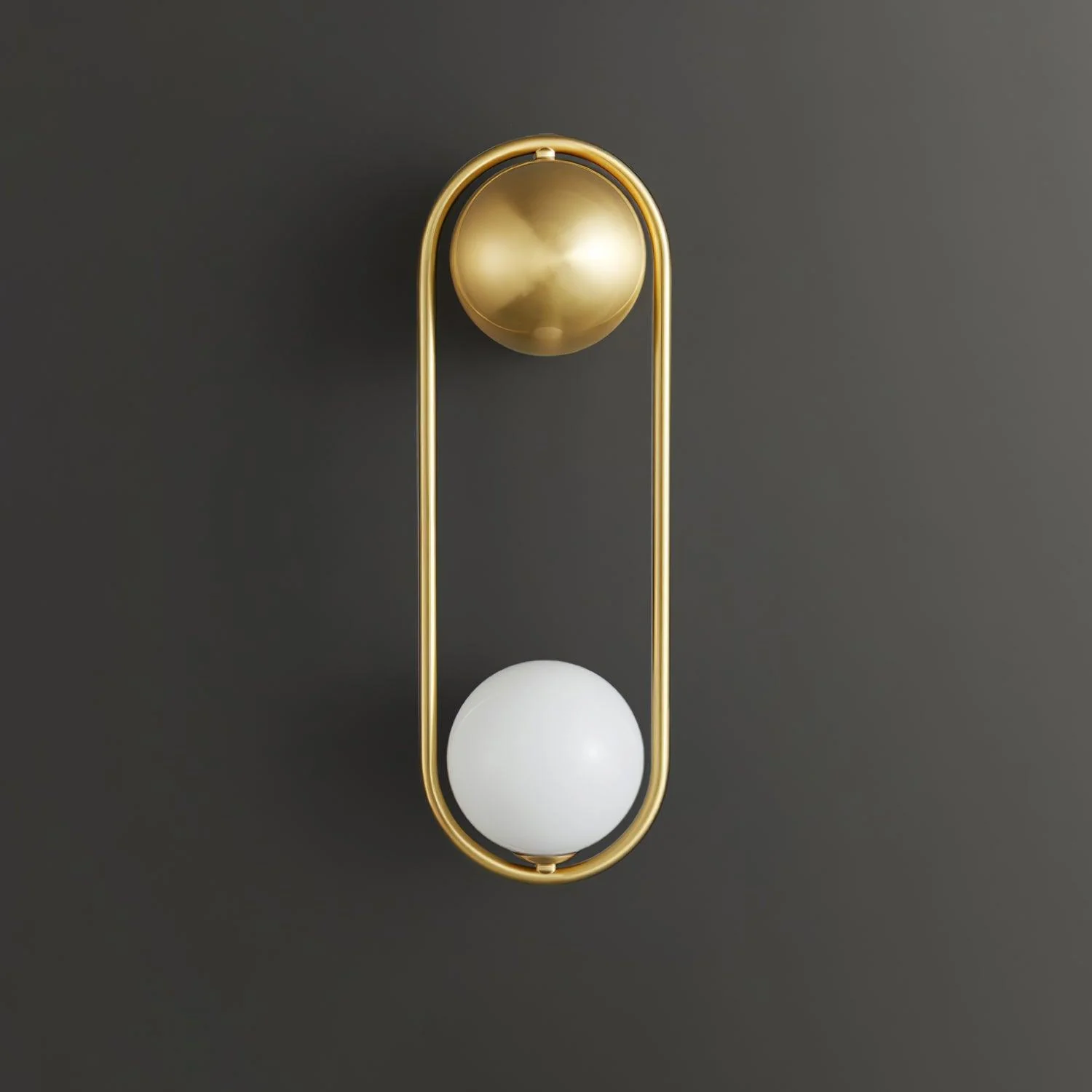 Radiain Brass Minimalist Wall Lamp - Image 43