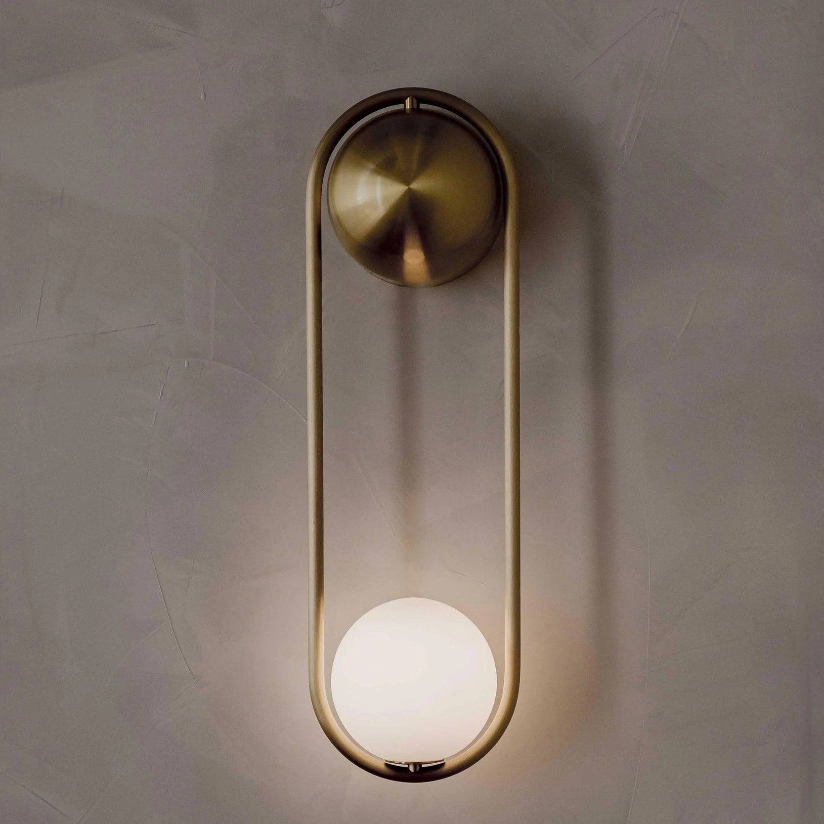 Radiain Brass Minimalist Wall Lamp - Image 8