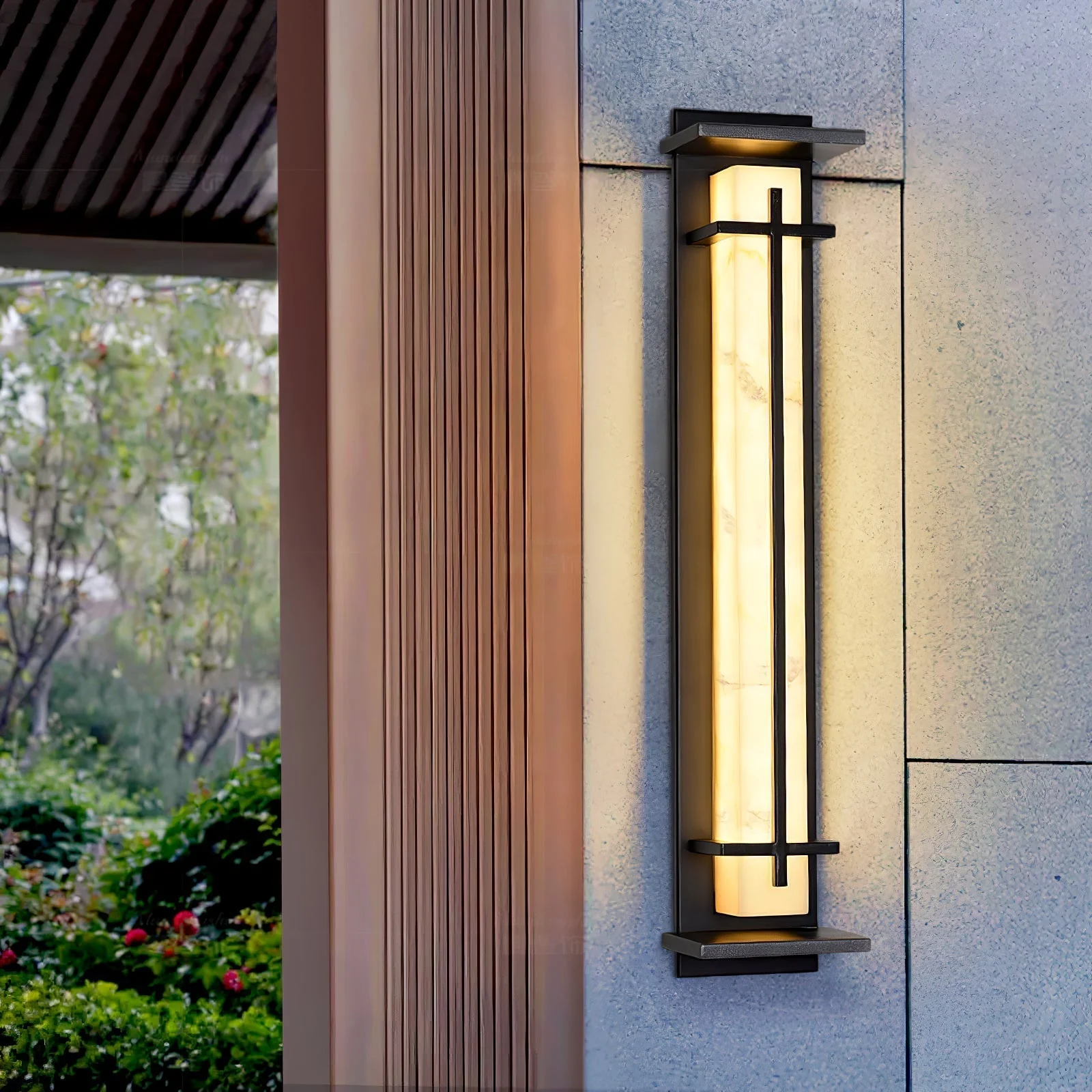 Ray Contemporary Stainless Steel Wall Light - Image 27
