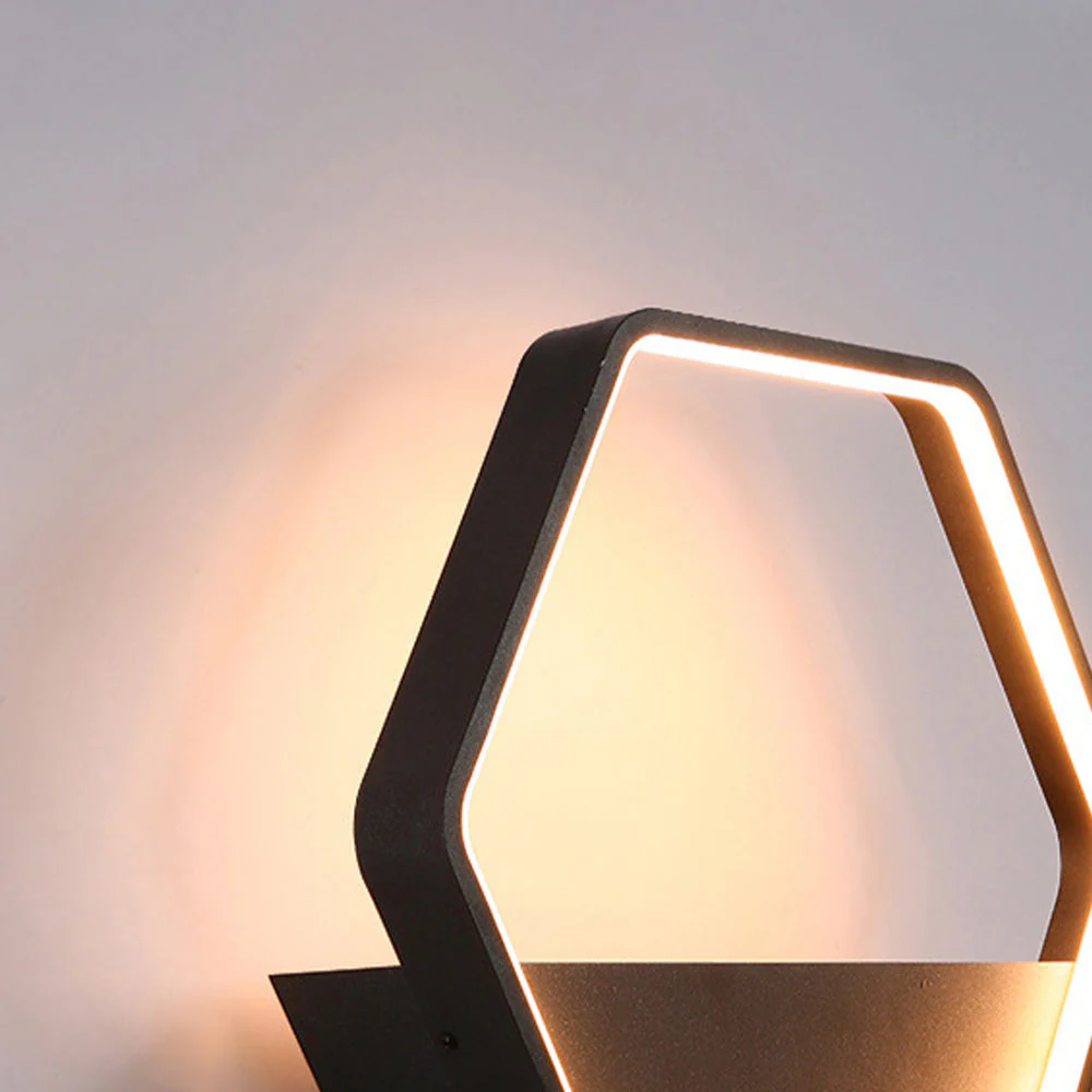 Ray Minimalist Outdoor Wall Lamp - Image 7