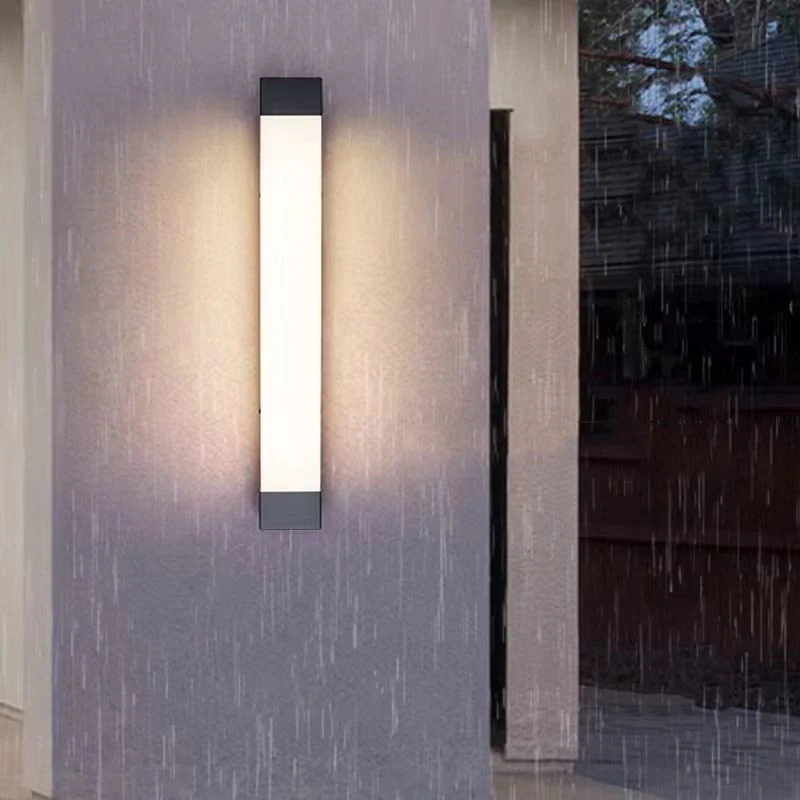 Ray Minimalist Outdoor Wall Lamp - Image 6