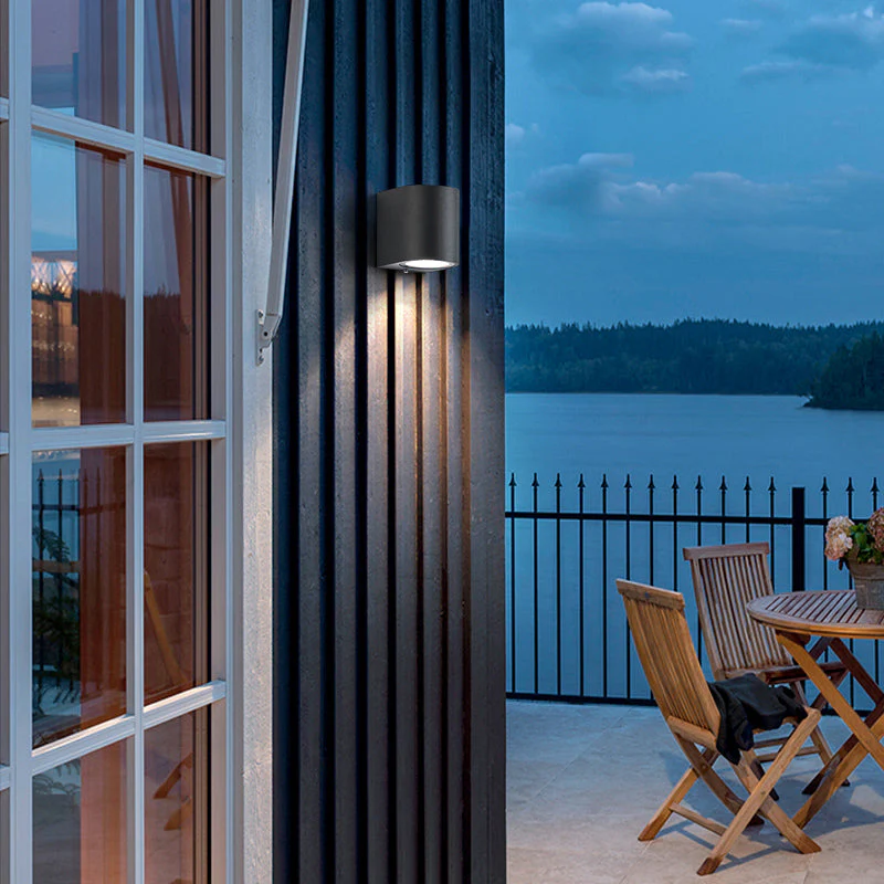 Ray Minimalist Square Outdoor Wall Lamp - Image 17