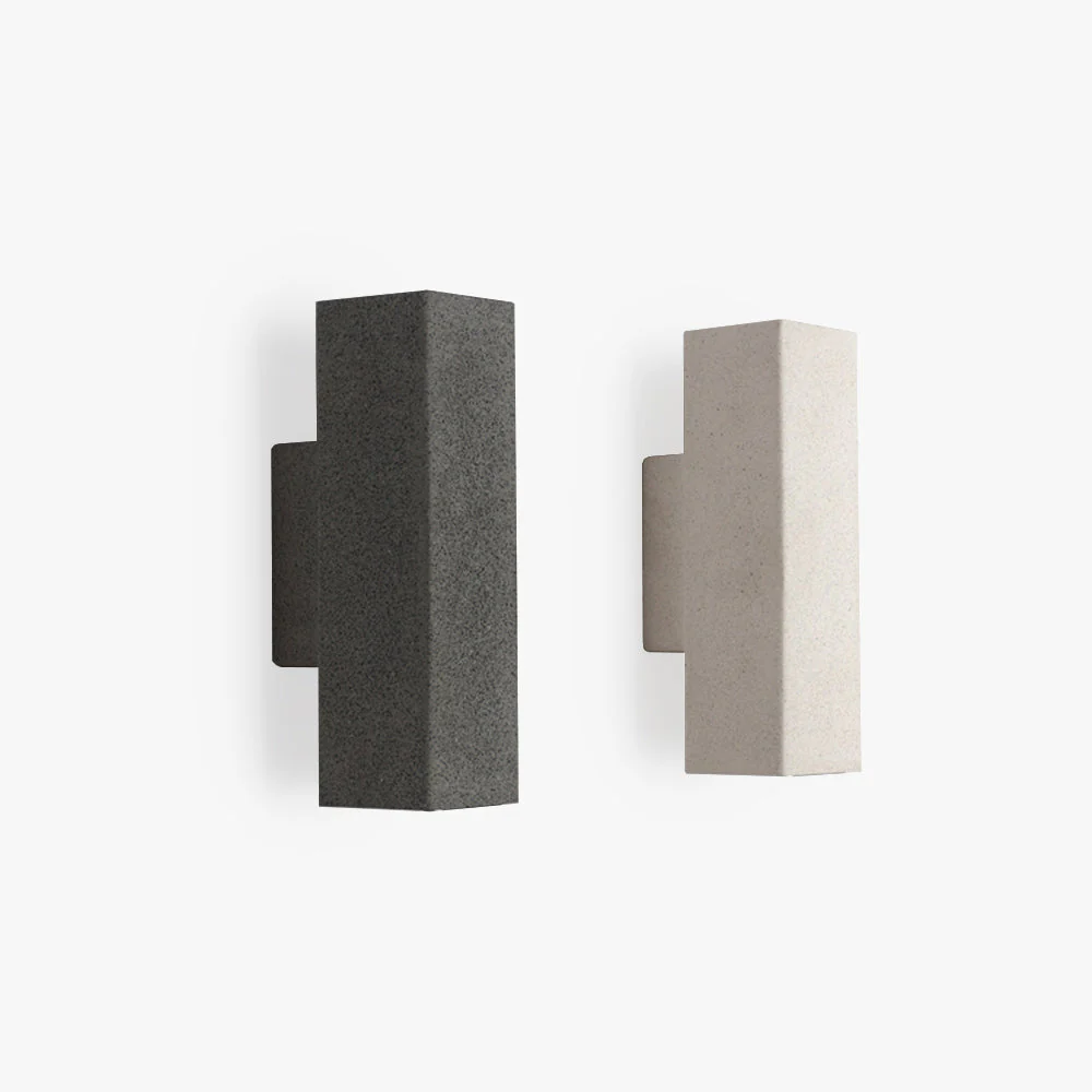 Ray Minimalist Outdoor Wall Lamp Cement