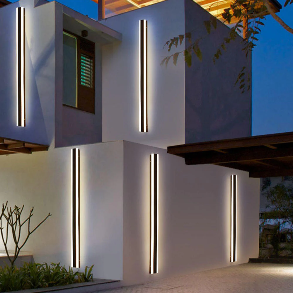 Ray Minimalist Outdoor Wall Lamp - Image 12