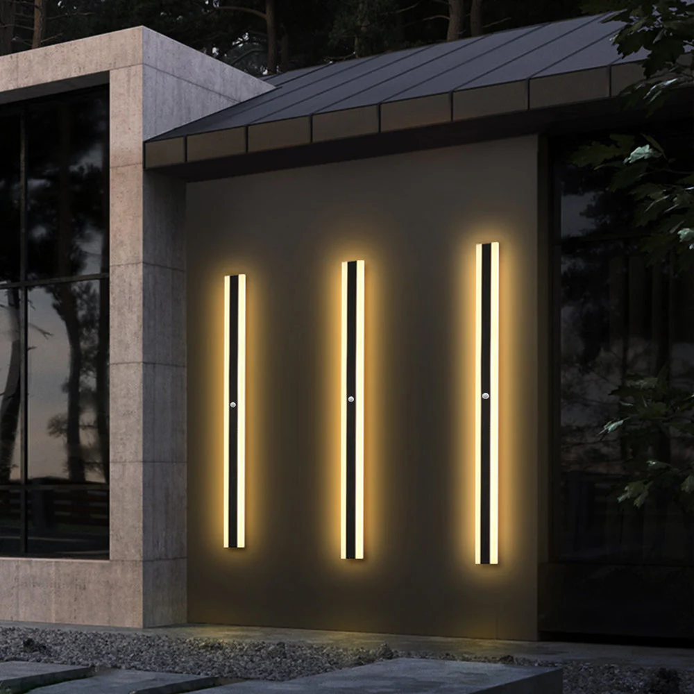 Ray Minimalist Outdoor Wall Lamp - Image 5
