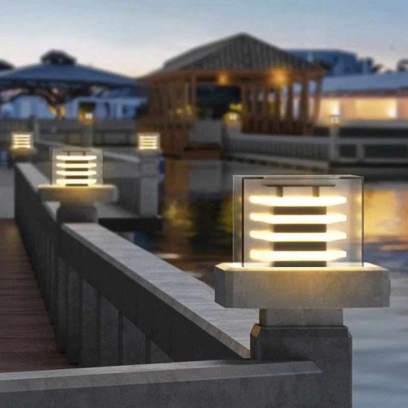 Ray Modern Outdoor Pillar Light - Image 6