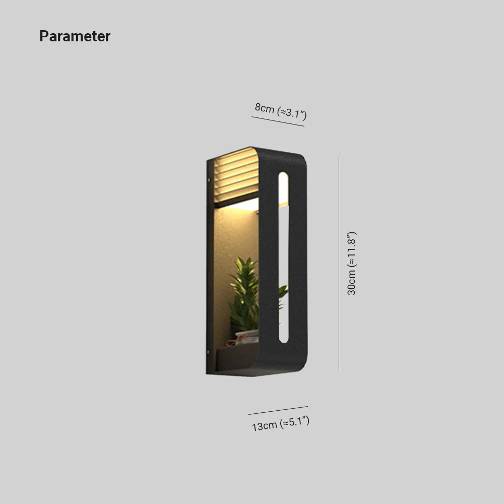 Ray Modern Outdoor Wall Lamp - Image 4