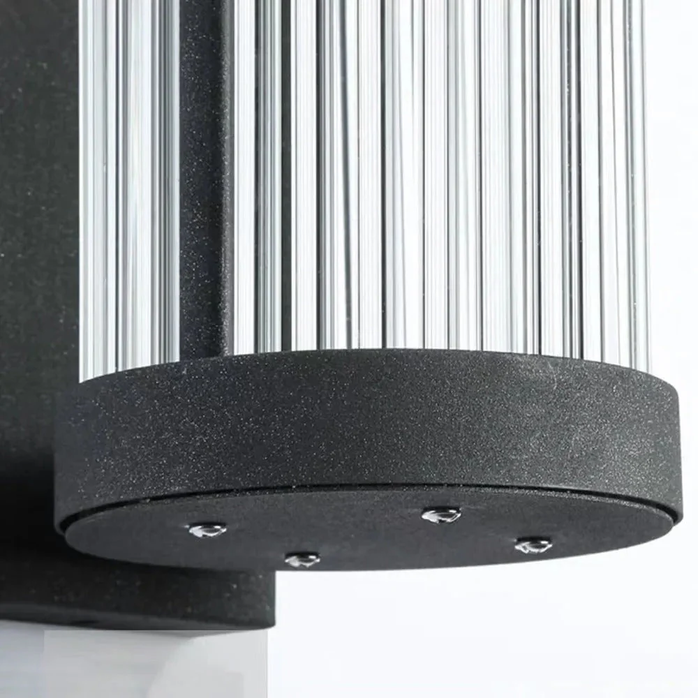 Ray Modern Glass Outdoor Wall Lamp - Image 10