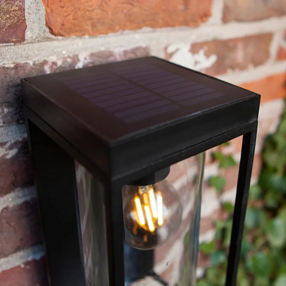 Ray Modern Glass Outdoor Wall Light - Image 9