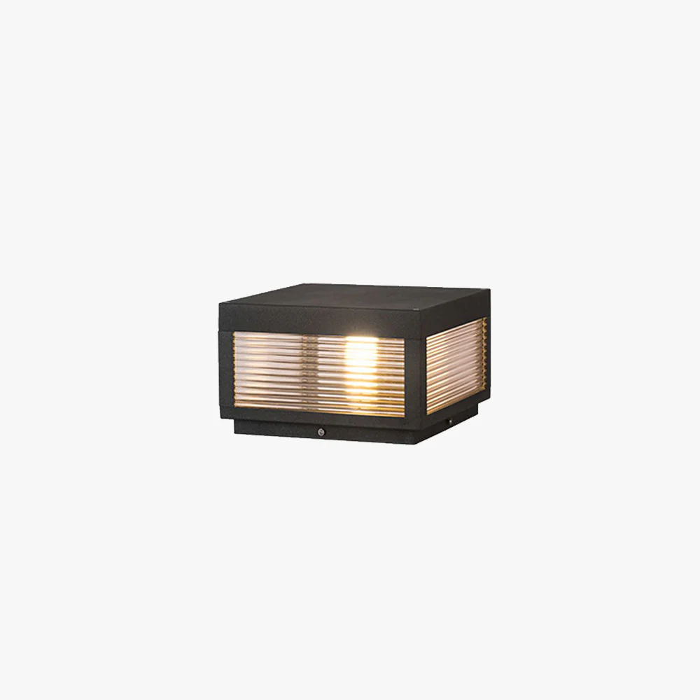 Ray Modern LED Outdoor Pillar Light
