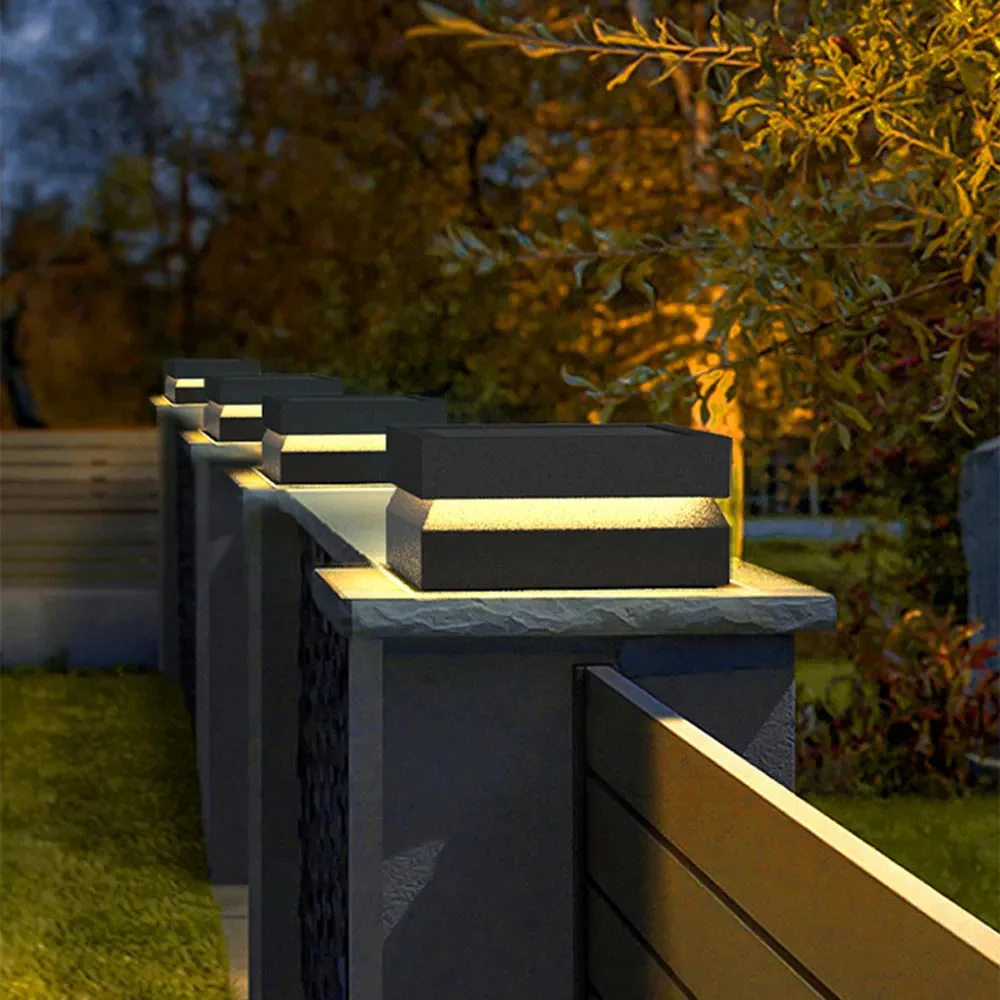 Ray Modern Outdoor Pillar Light - Image 12