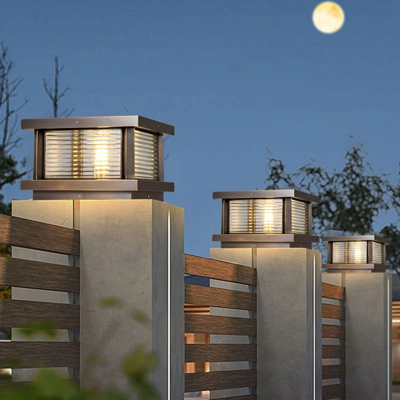 Ray Modern Outdoor Pillar Light - Image 10