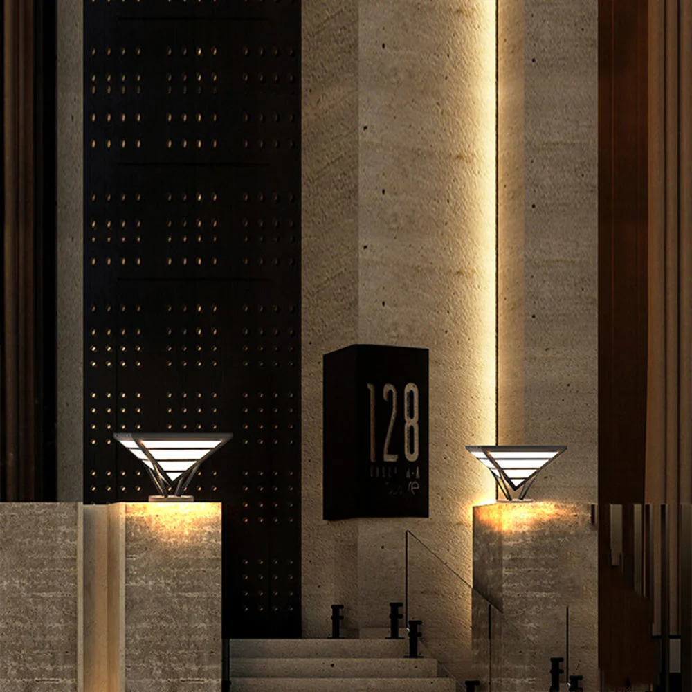Ray Modern Outdoor Pillar Light - Image 2