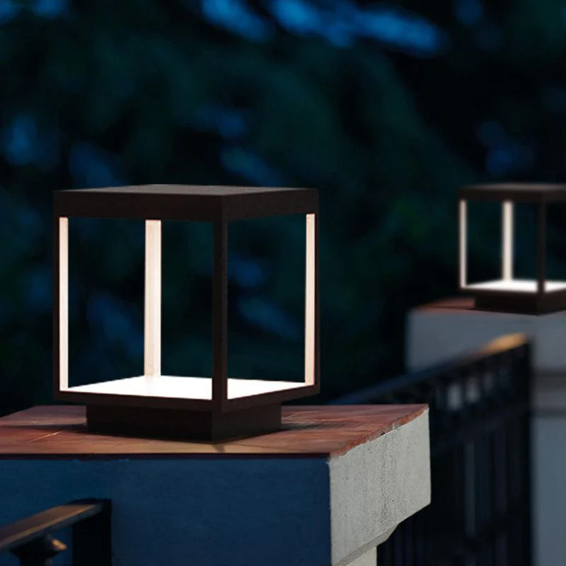 Ray Modern Outdoor Pillar Light - Image 2