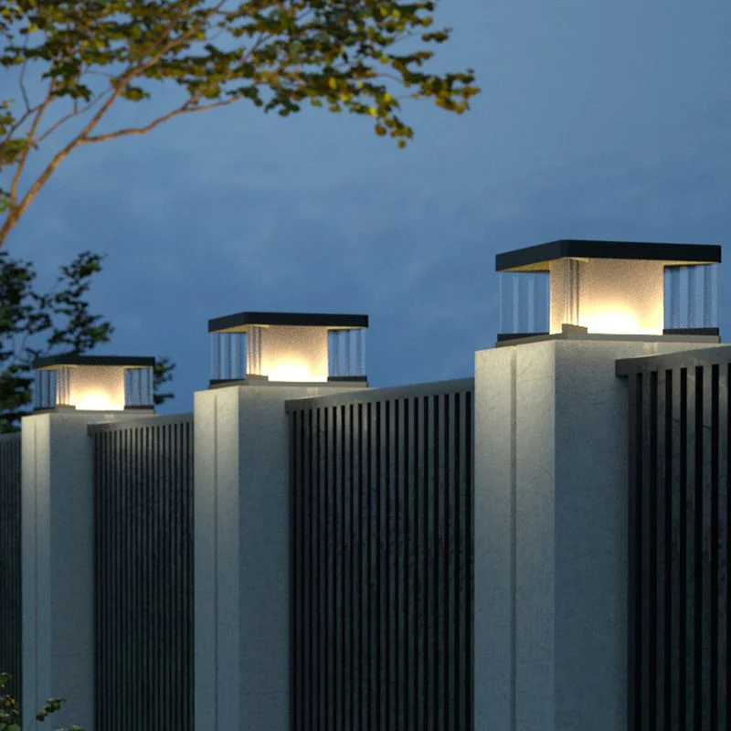 Ray Modern Outdoor Pillar Light - Image 4