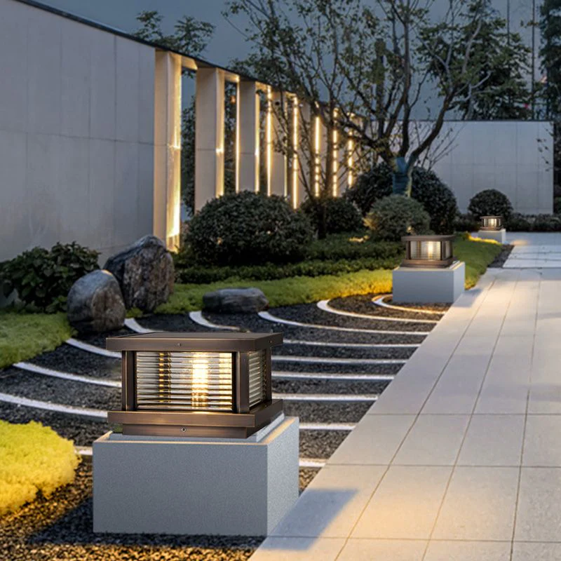 Ray Modern Outdoor Pillar Light - Image 6