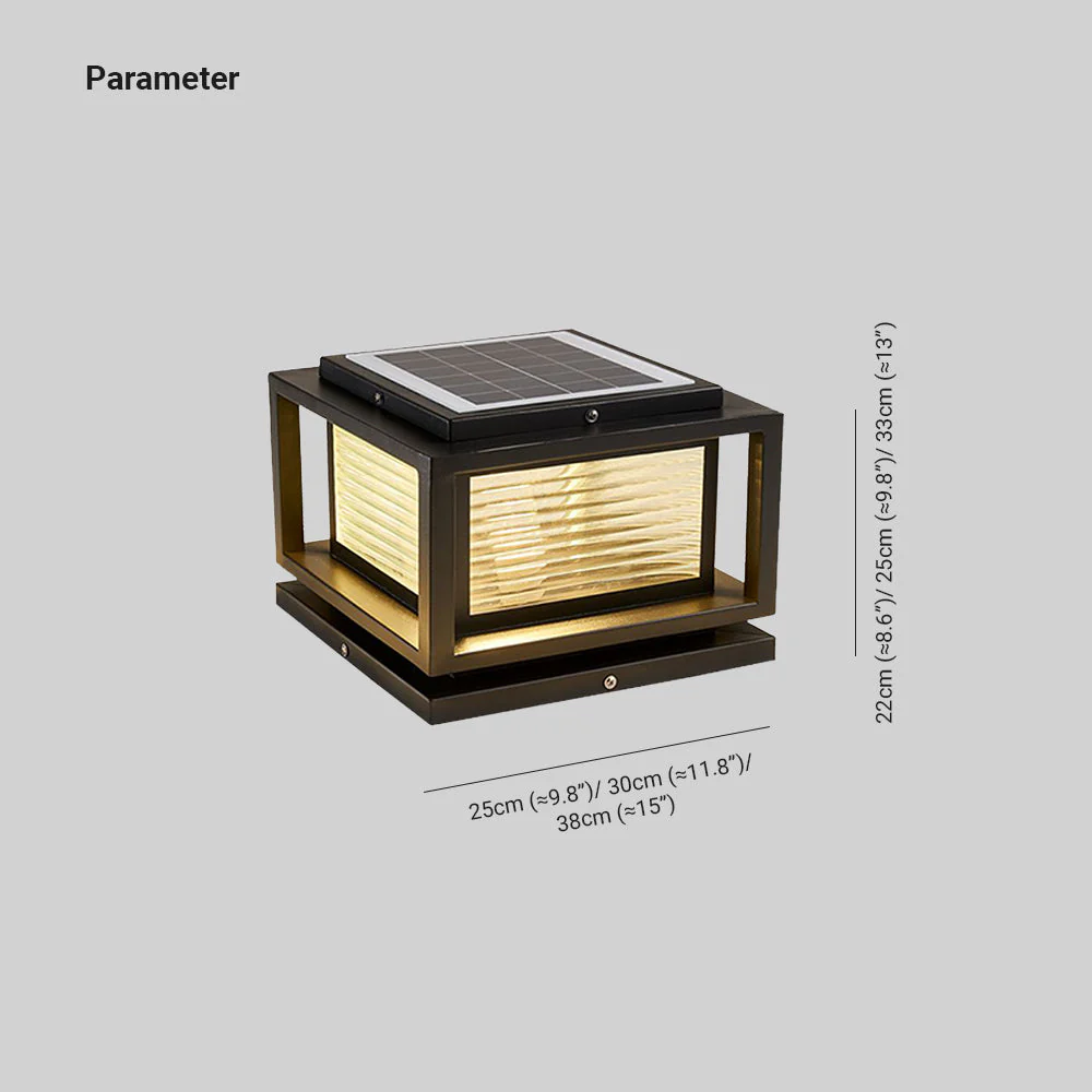 Ray Modern Outdoor Pillar Light - Image 5