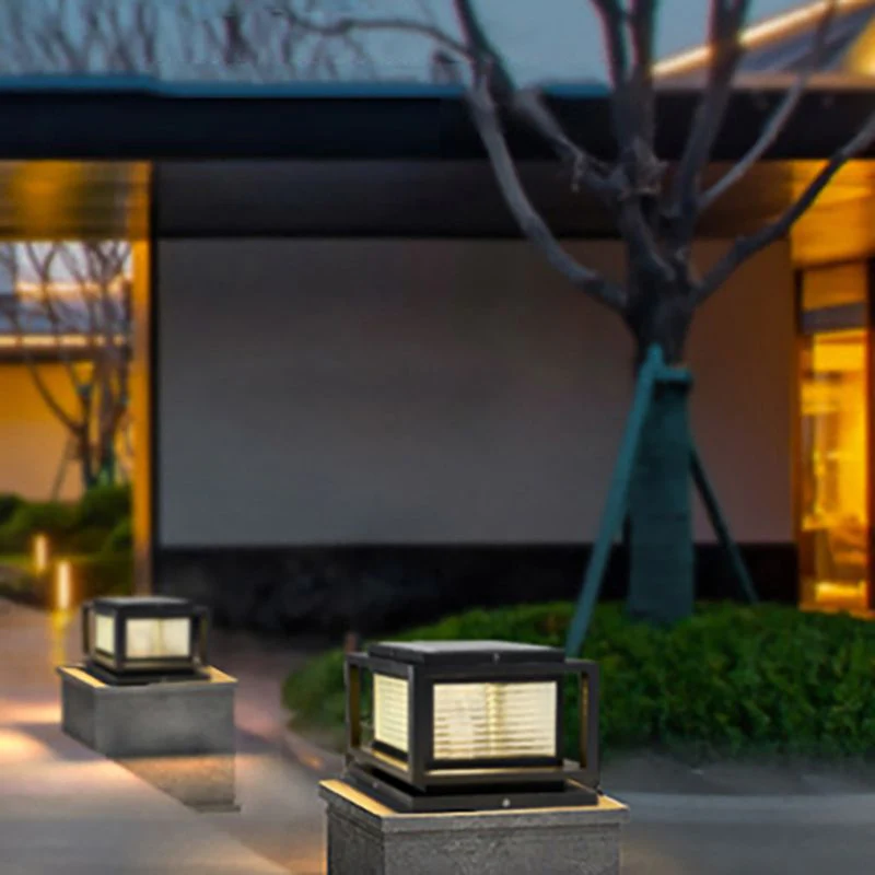 Ray Modern Outdoor Pillar Light - Image 6