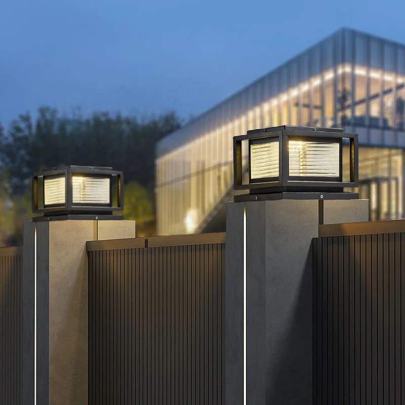 Ray Modern Outdoor Pillar Light - Image 8