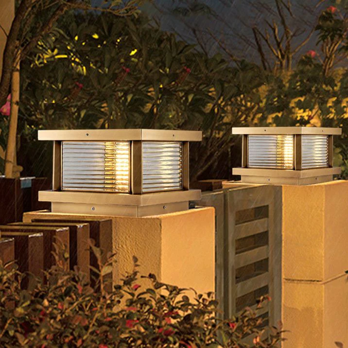 Ray Modern Outdoor Pillar Light - Image 7