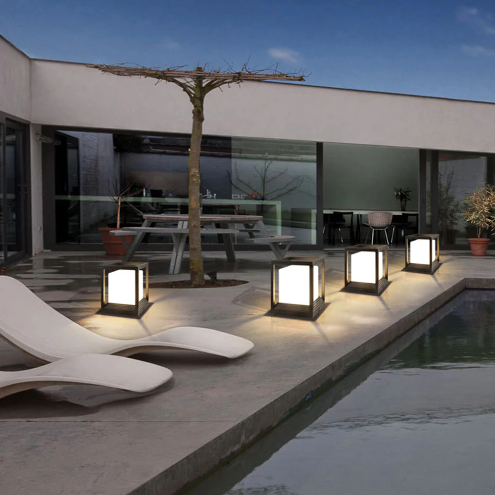 Ray Modern Outdoor Post Light - Image 12