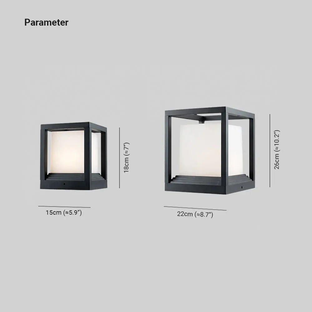 Ray Modern Outdoor Post Light - Image 17