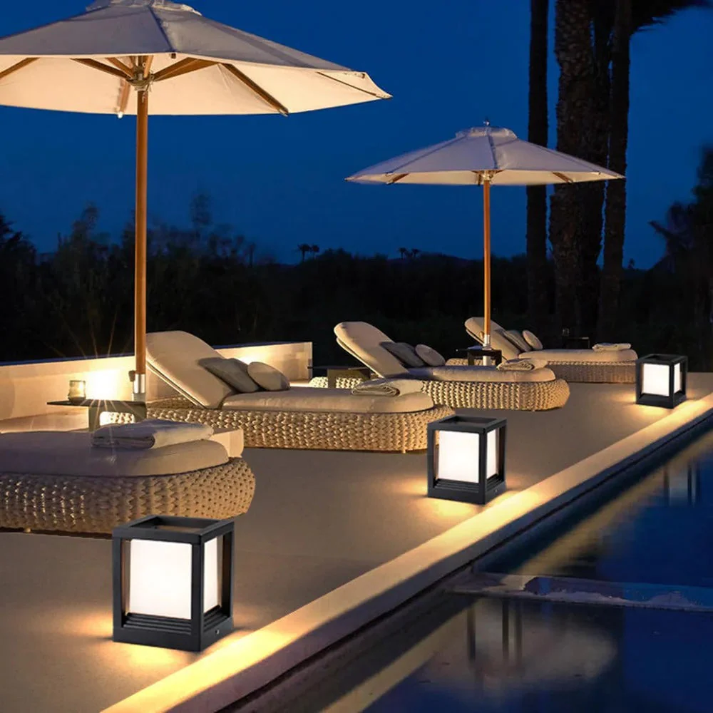 Ray Modern Outdoor Post Light - Image 18