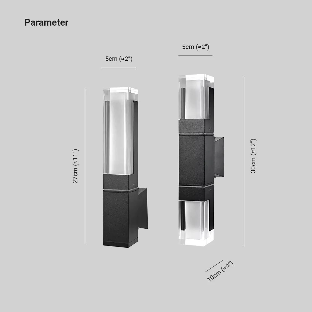 Ray Modern Outdoor Wall Lamp - Image 8
