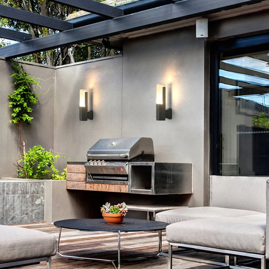 Ray Modern Outdoor Wall Lamp - Image 9