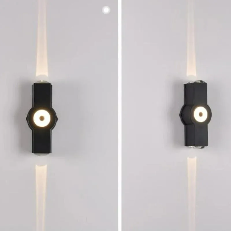 Ray Modern Minimalist LED Outdoor Wall Lamp - Image 6
