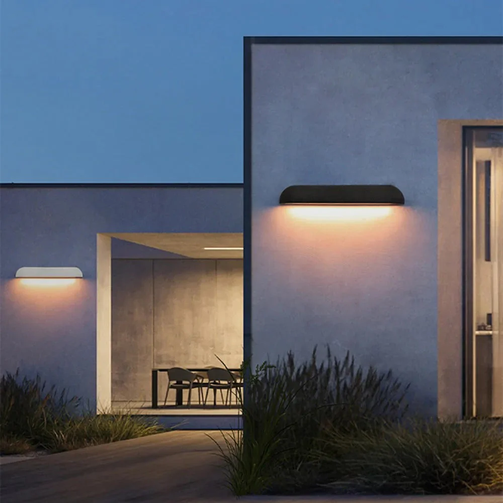 Ray Modern Minimalist Outdoor Wall Lamp - Image 2
