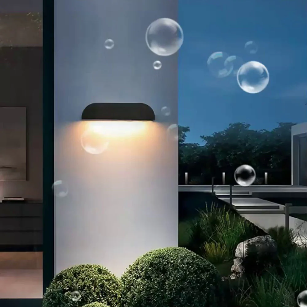 Ray Modern Minimalist Outdoor Wall Lamp - Image 6