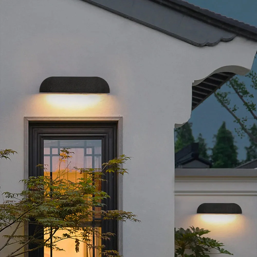 Ray Modern Minimalist Outdoor Wall Lamp - Image 8