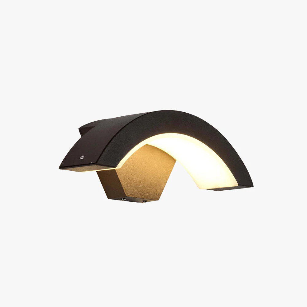 Ray Nordic Arc LED Outdoor Wall Lamp