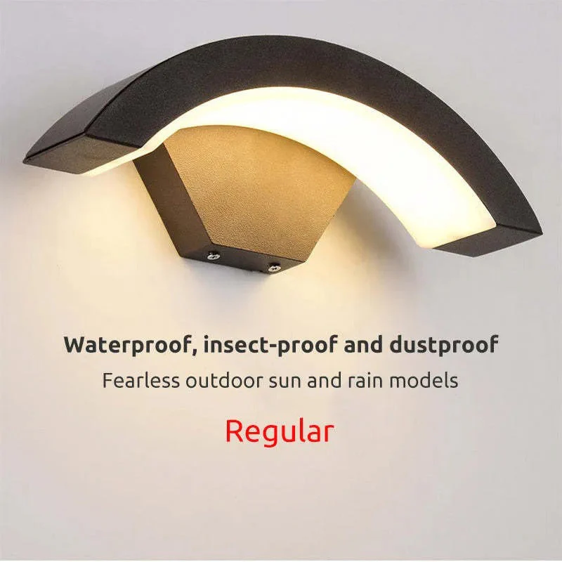 Ray Nordic Arc LED Outdoor Wall Lamp - Image 3