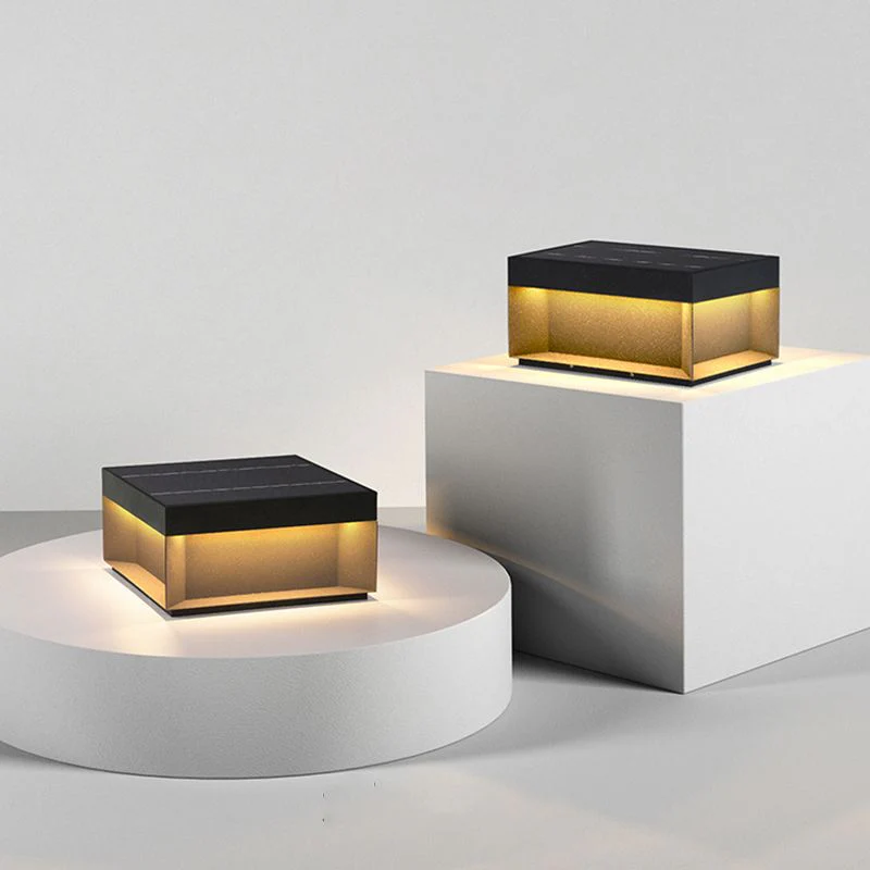 Ray Outdoor Post Lamps Modern Solar - Image 11