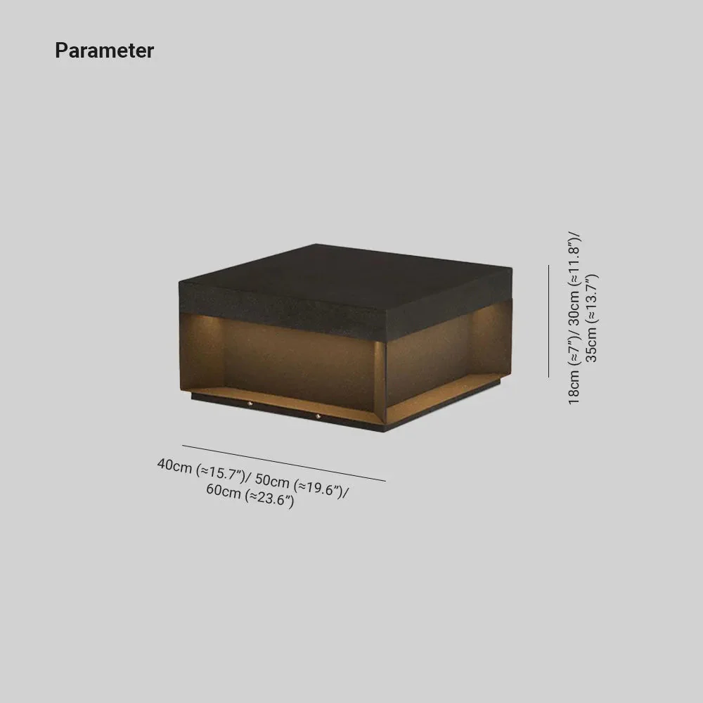 Ray Outdoor Post Lamps Modern Solar - Image 13