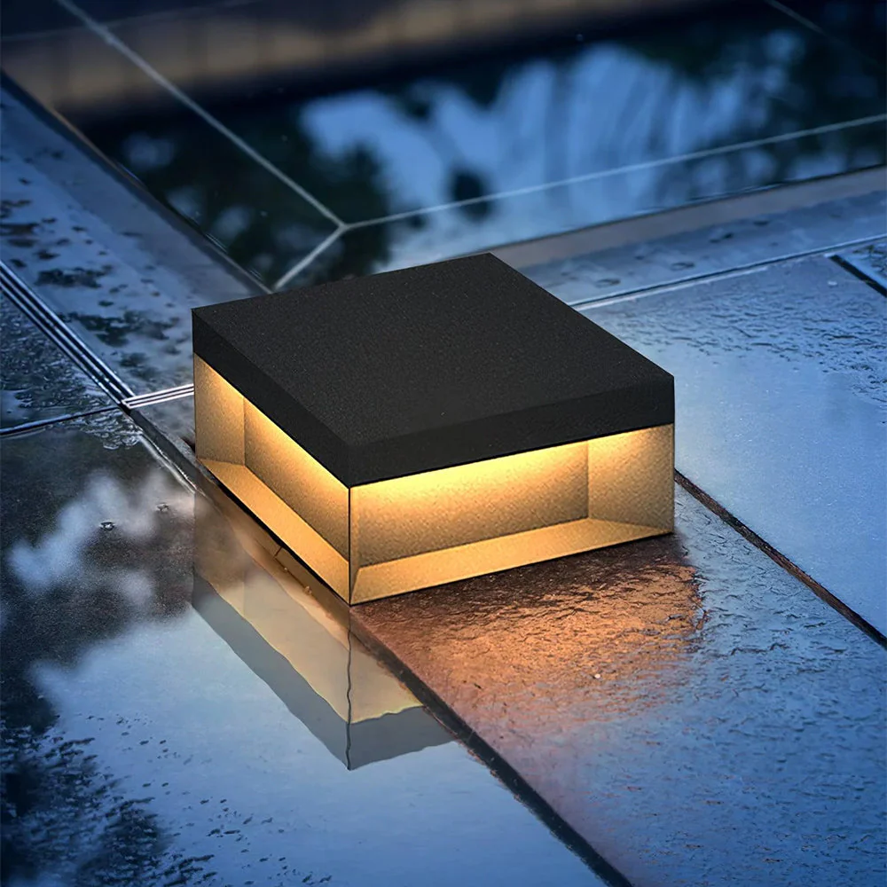 Ray Outdoor Post Lamps Modern Solar - Image 18