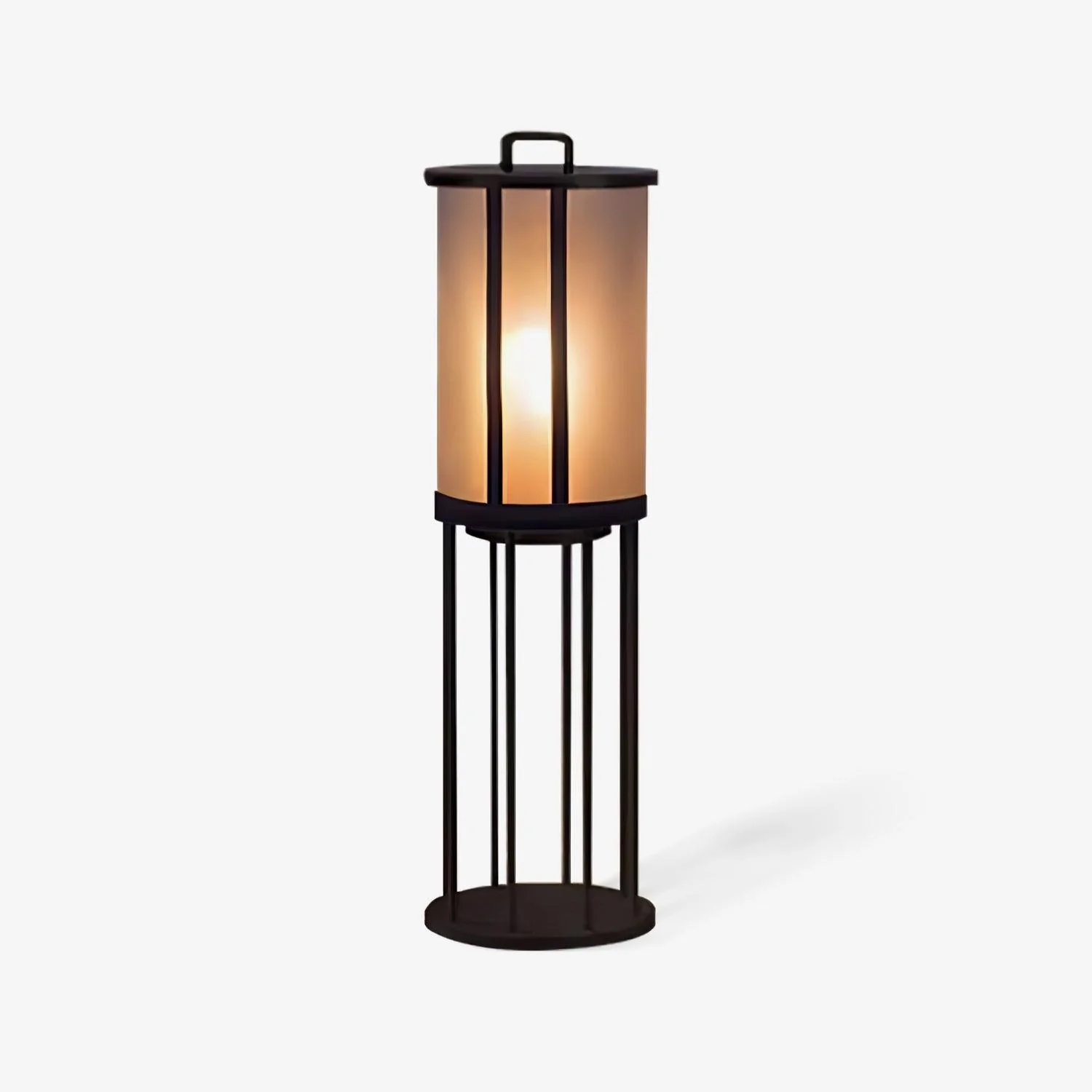 Ray Round Pillar Lantern Outdoor Light - Image 15