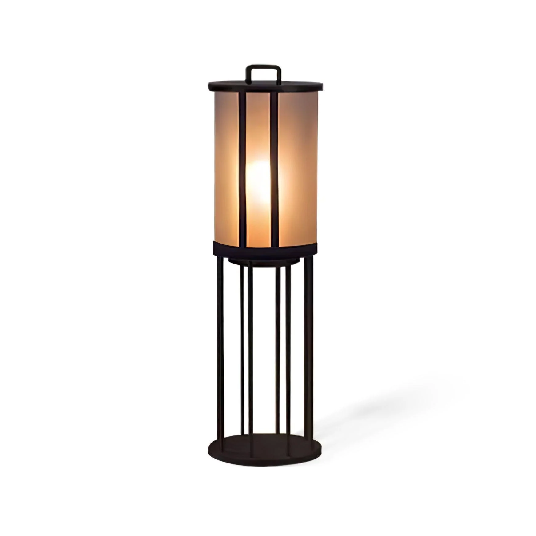 Ray Round Pillar Lantern Outdoor Light - Image 34