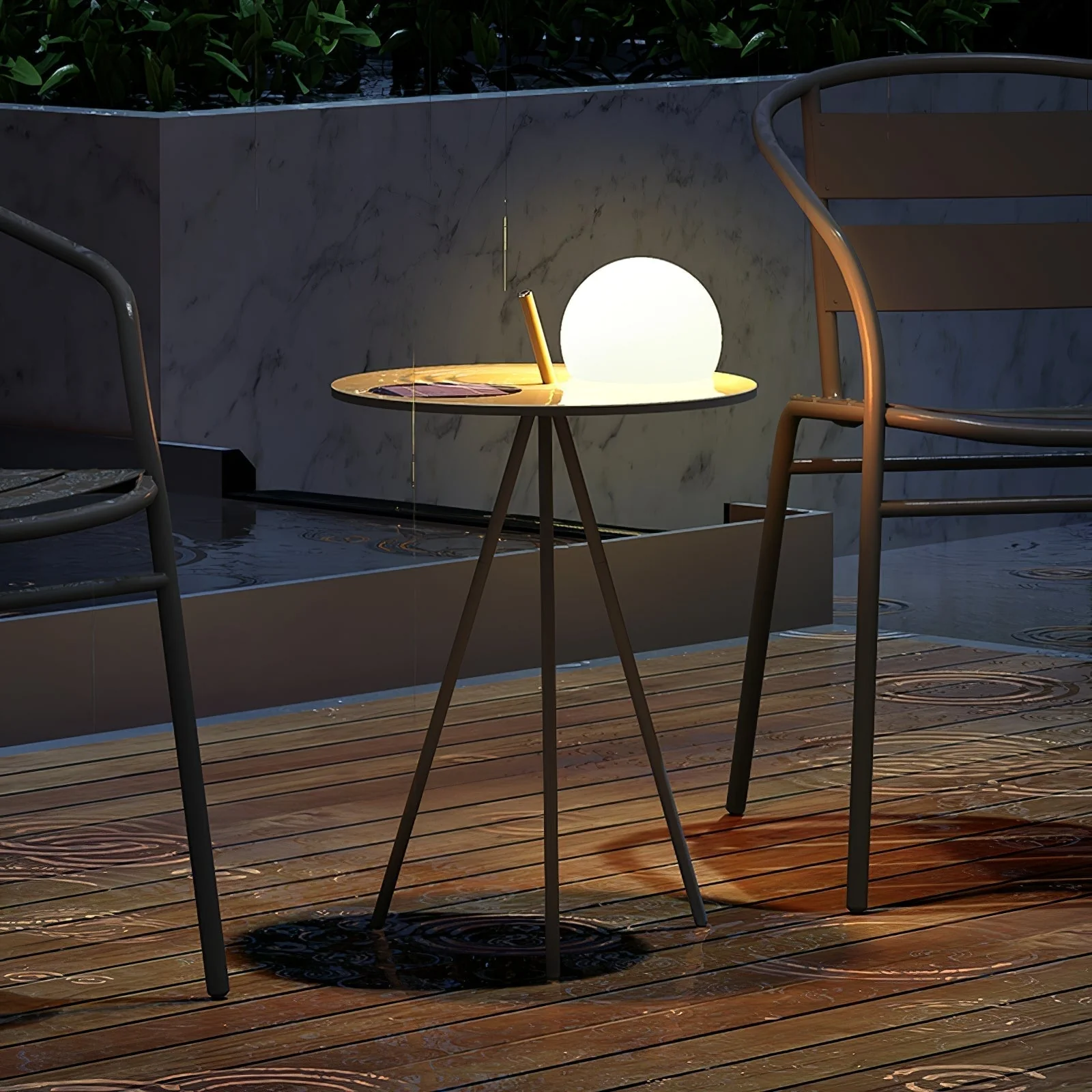 Ray Solar Tripod Outdoor  Table Floor Lamp - Image 15