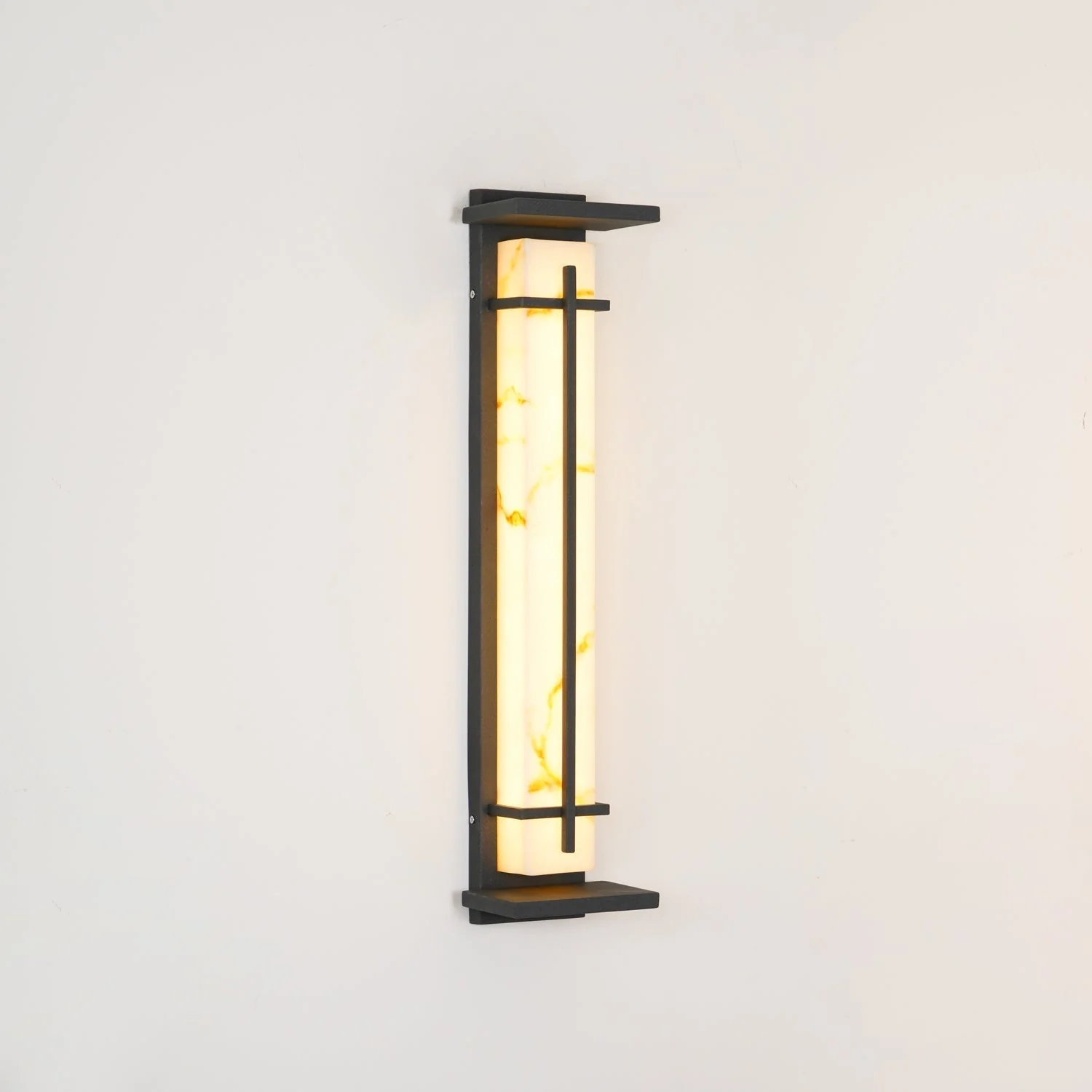 Square Outdoor Wall Light Imitation Alabaster Waterproof - Image 50
