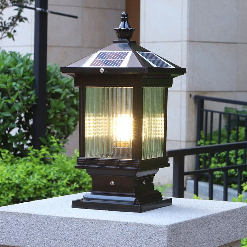 Ray  Vintage Classic Lantern Solar Outdoor Light - Image 8