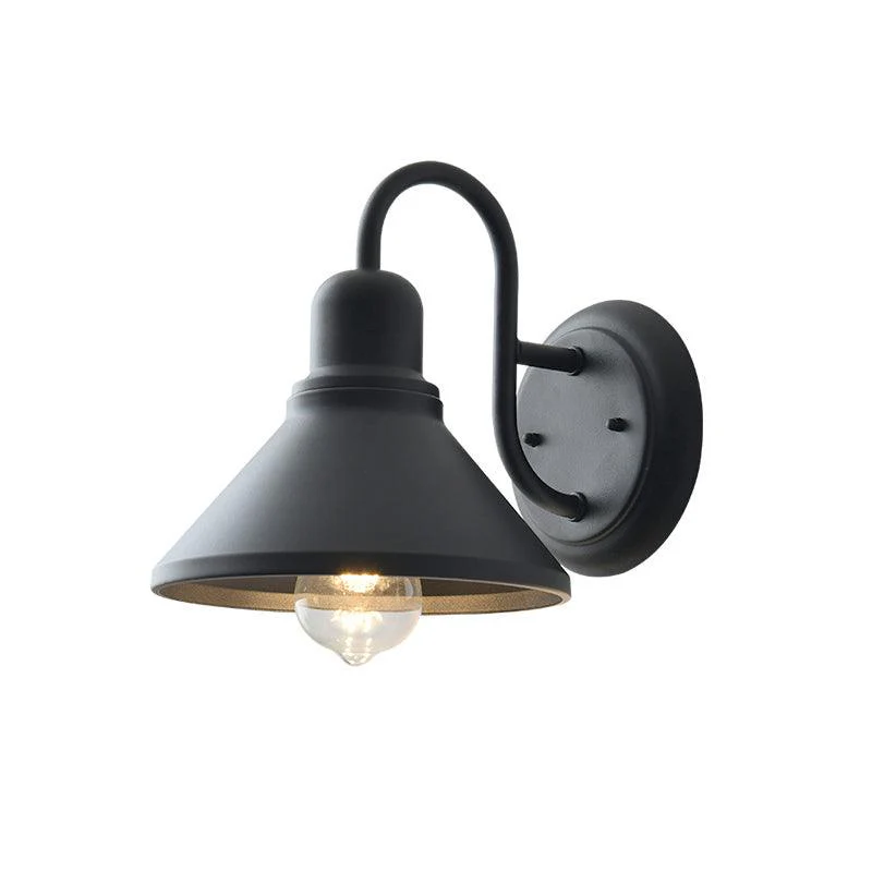 Ray Vintage Cone-shaped Ourdoor Wall Lamp - Image 10