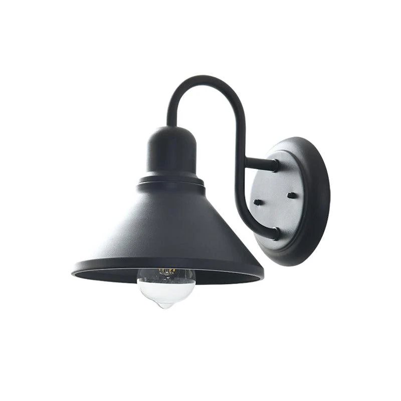 Ray Vintage Cone-shaped Ourdoor Wall Lamp - Image 6