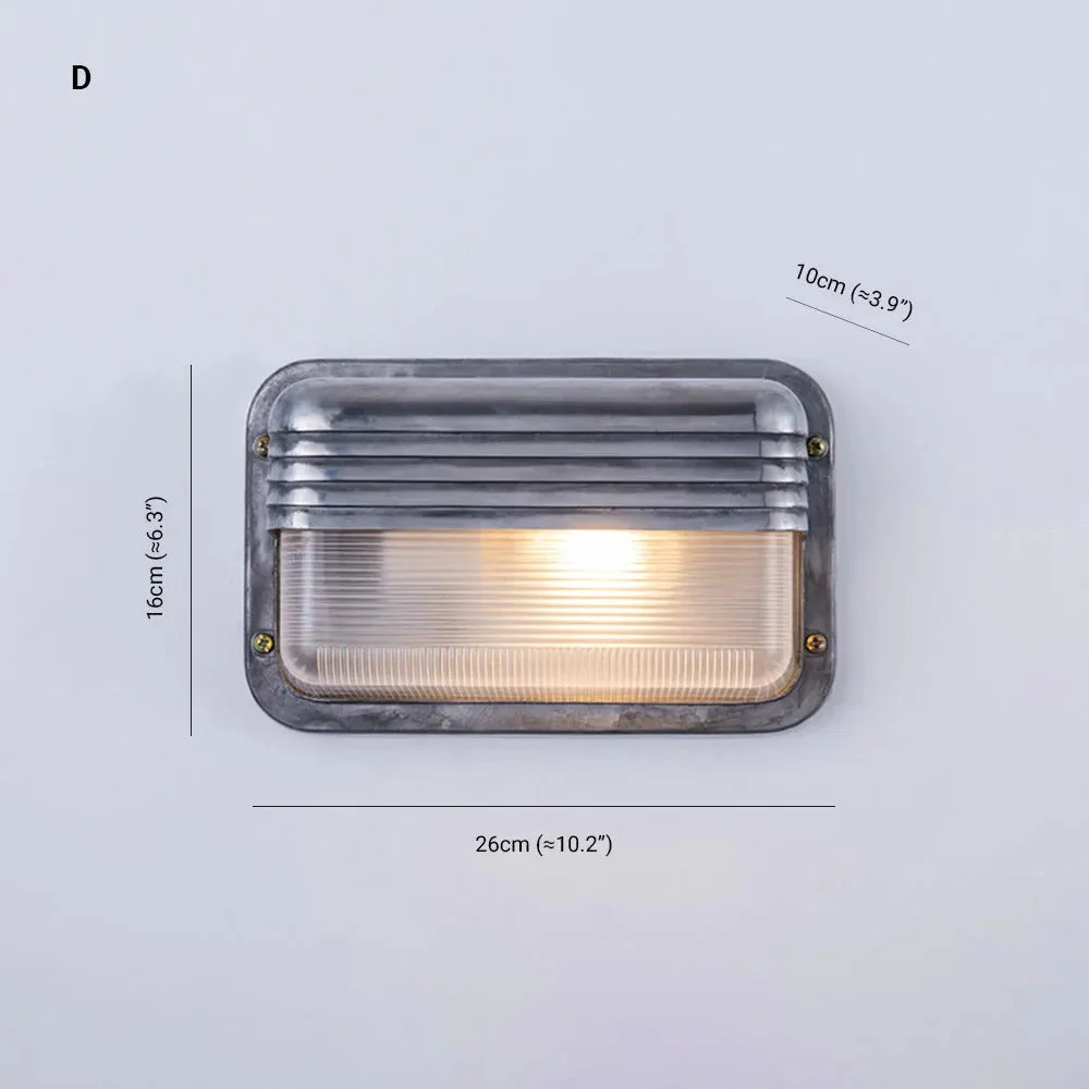 Ray Wall Lamp Modern Glass Outdoor - Image 3
