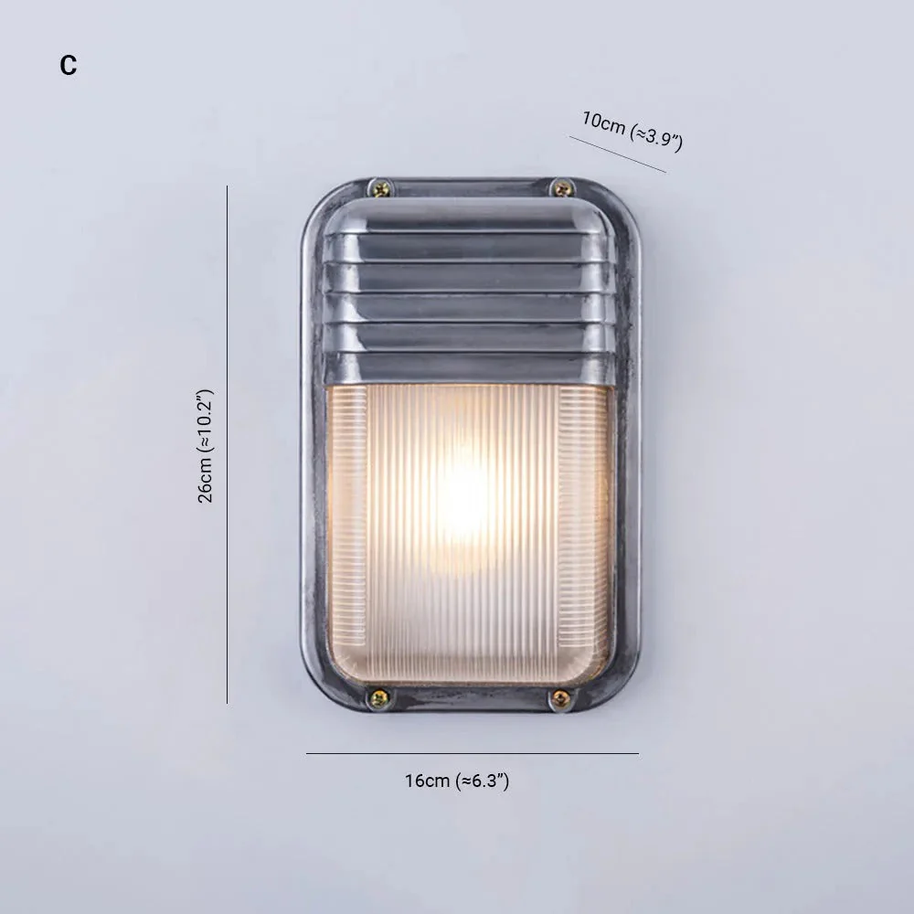 Ray Wall Lamp Modern Glass Outdoor - Image 4