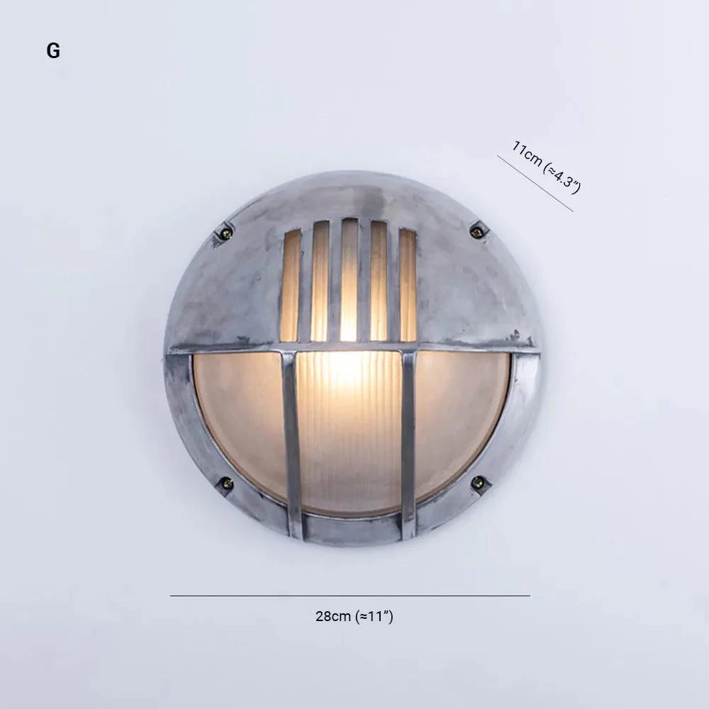 Ray Wall Lamp Modern Glass Outdoor - Image 8