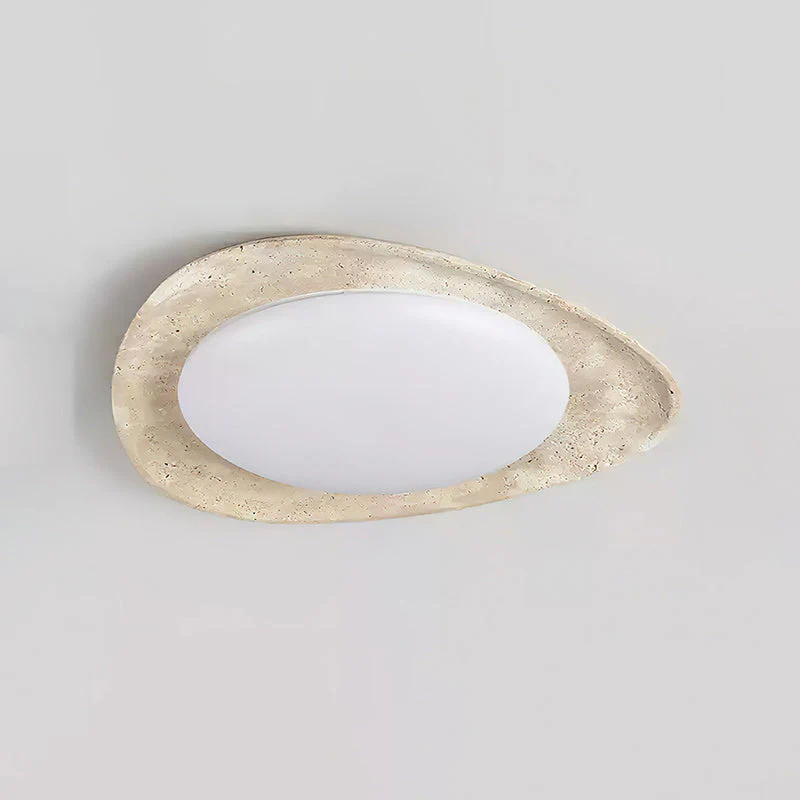 Rayna Wabi-Sabi Travertine Ceiling Light - Image 12